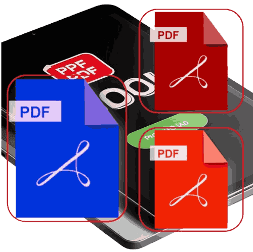 PDF bulk actions icon